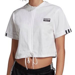 Adidas originals cropped shirt NWT
